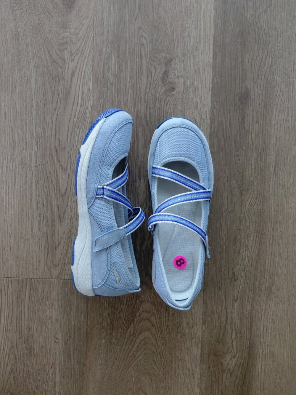 Dansko Hazel Blue Suede Ballet Flats | Women’s 8 | EU 38